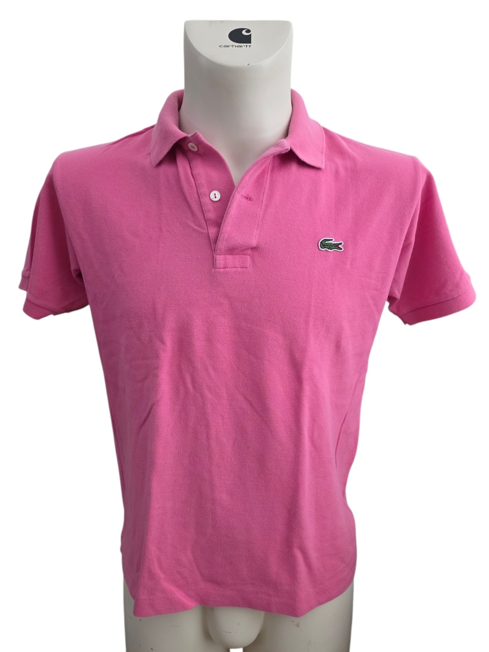 Lacoste Mens Classic Fit Pique Polo Pink M 4
